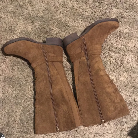 (UNR8ED) BROWN (Sz.8.5-W) upper textile/Outsole:Leather/Man Made - Picture 6 of 12